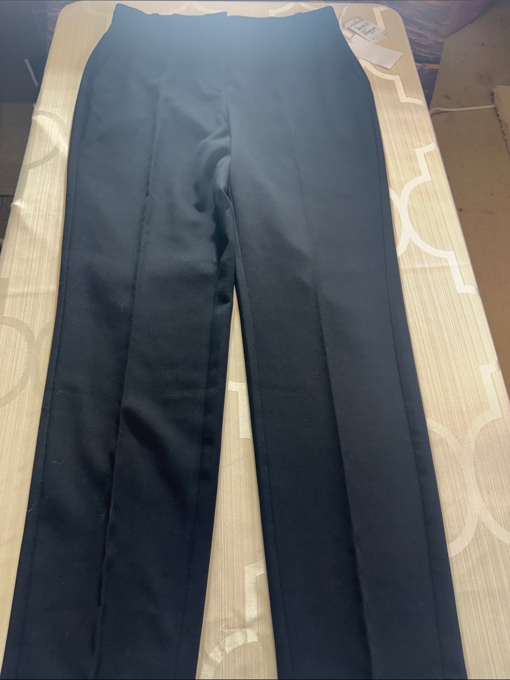 Nordstrom Black Straight-Leg Dress Pants